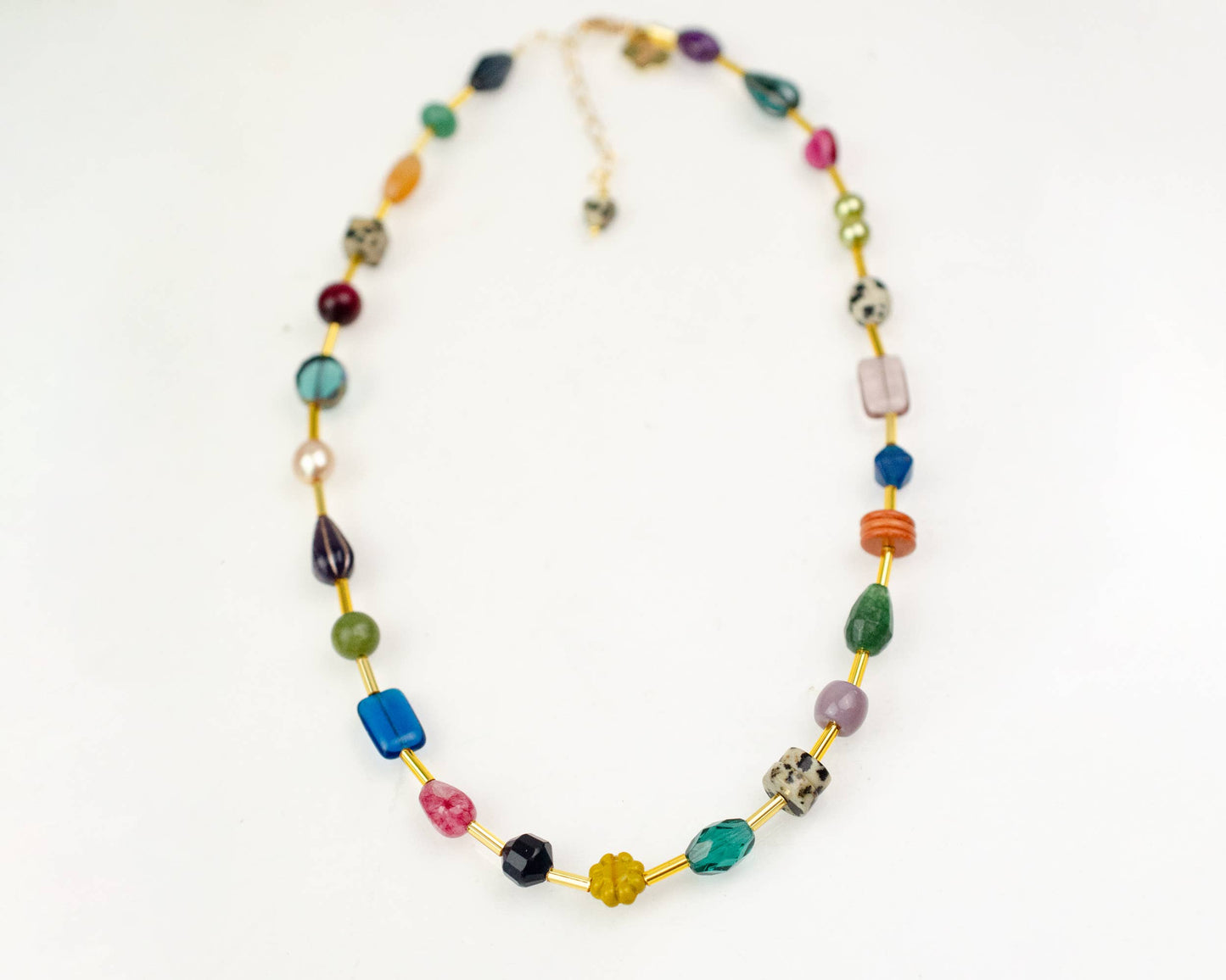 Mariposa Jewel Tone | Beaded Necklace