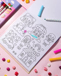 Kawaii Club Colouring Kit