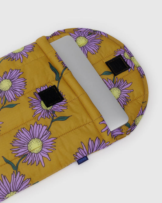 Puffy Laptop Sleeve | Daisy Chain - 13"/14"
