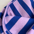 Organic Striped Blanket | Electric & Lilac