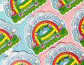 Why Not Be Everything You Are Rainbow | Vinyl Sticker