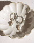 Sea Hoop Earring | Silver