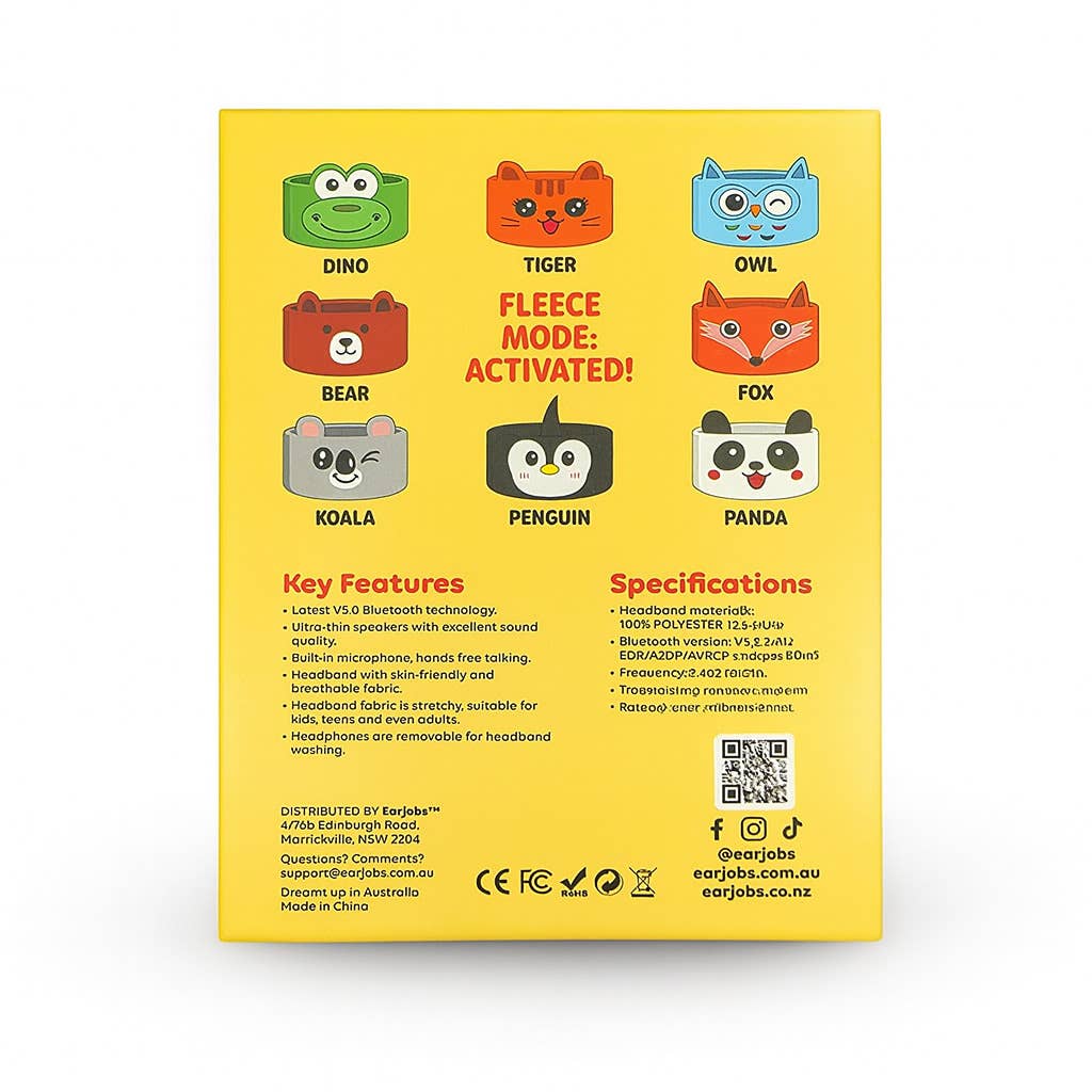 joeyz soft headphones | various characters