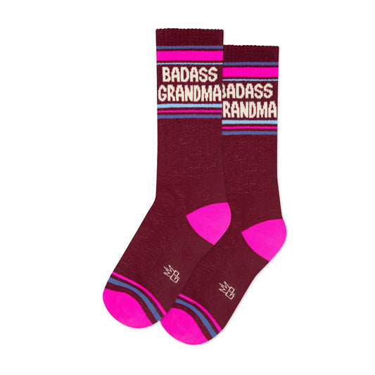 Badass Grandma | Gym Crew Socks