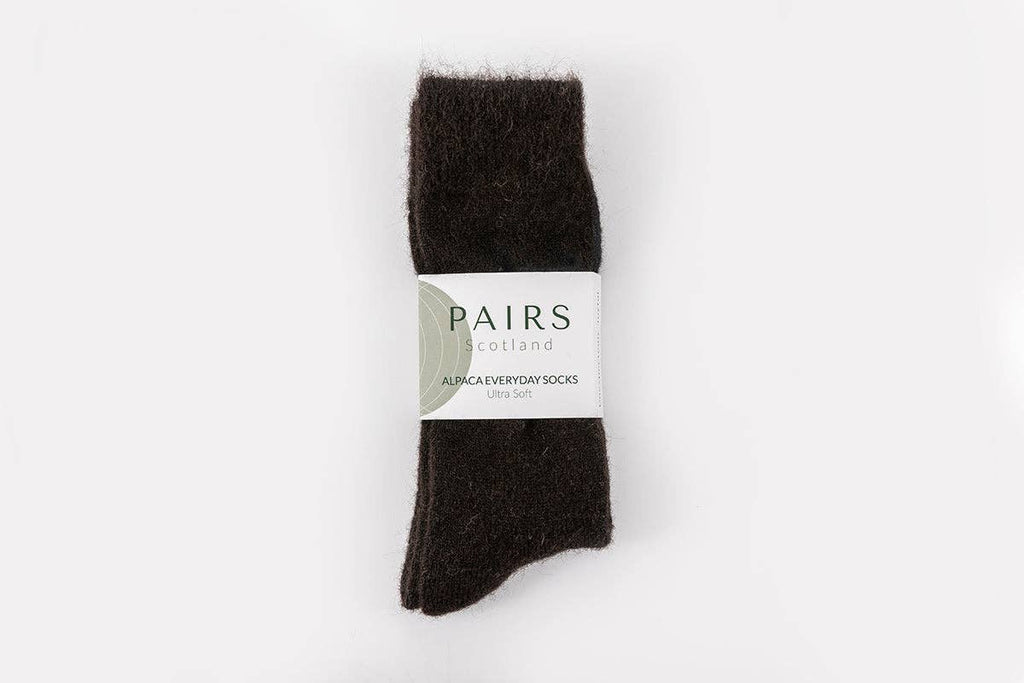 Ultra Soft Alpaca Socks | Charcoal