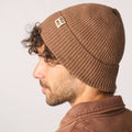 Wool Beanie | Brown