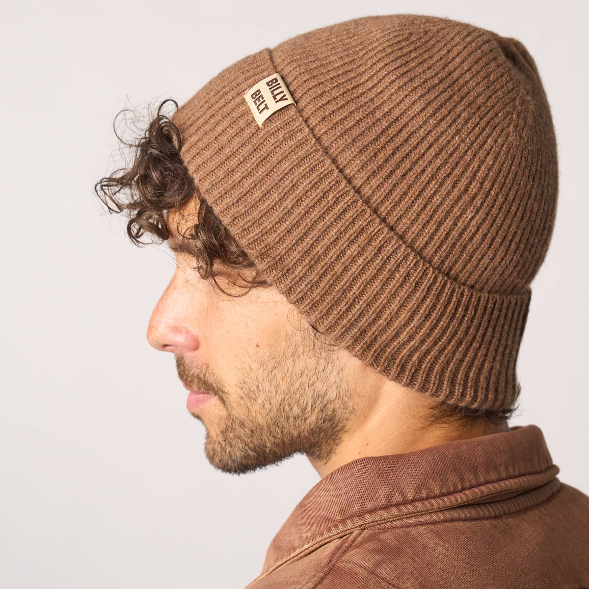 Wool Beanie | Brown