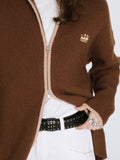 Zip Up | Knit Cardigan