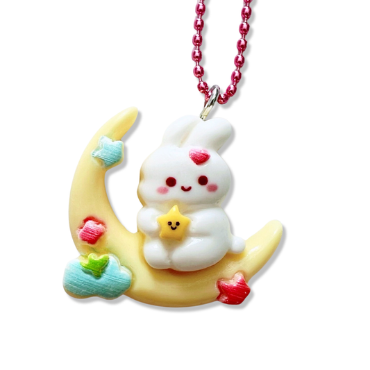 Bunny Moon Kids Necklace