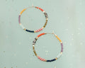 Meg beaded hoops