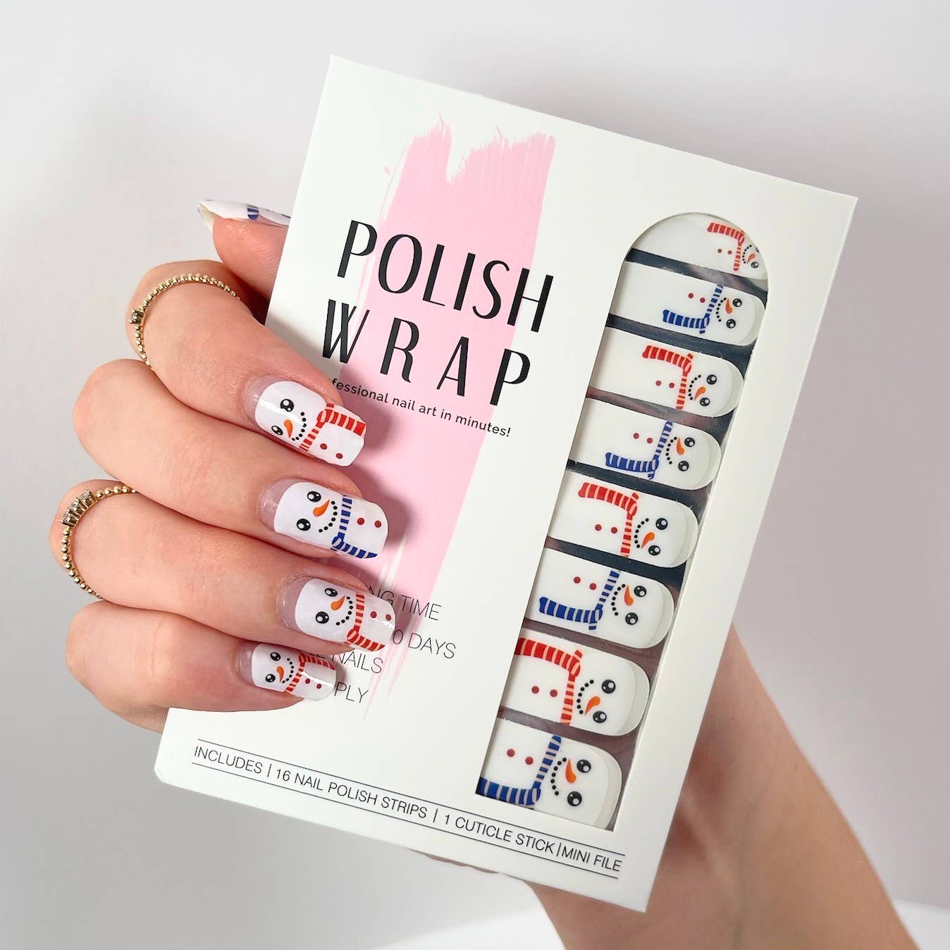 Snowman | Nail Wrap