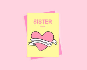 Sister From Another Mister Card | Galantines Card 