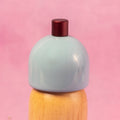Salt & Pepper Grinder | Light Blue & Burgundy