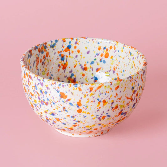 Rice Bowl for Breakfast | Carnival orange mottled