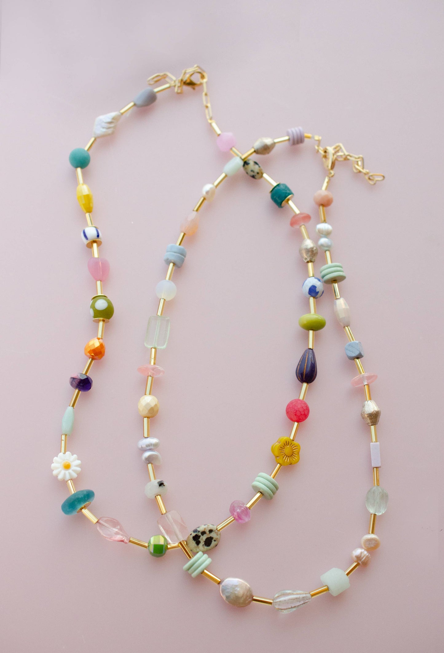 Mariposa Pastel | Beaded Necklace