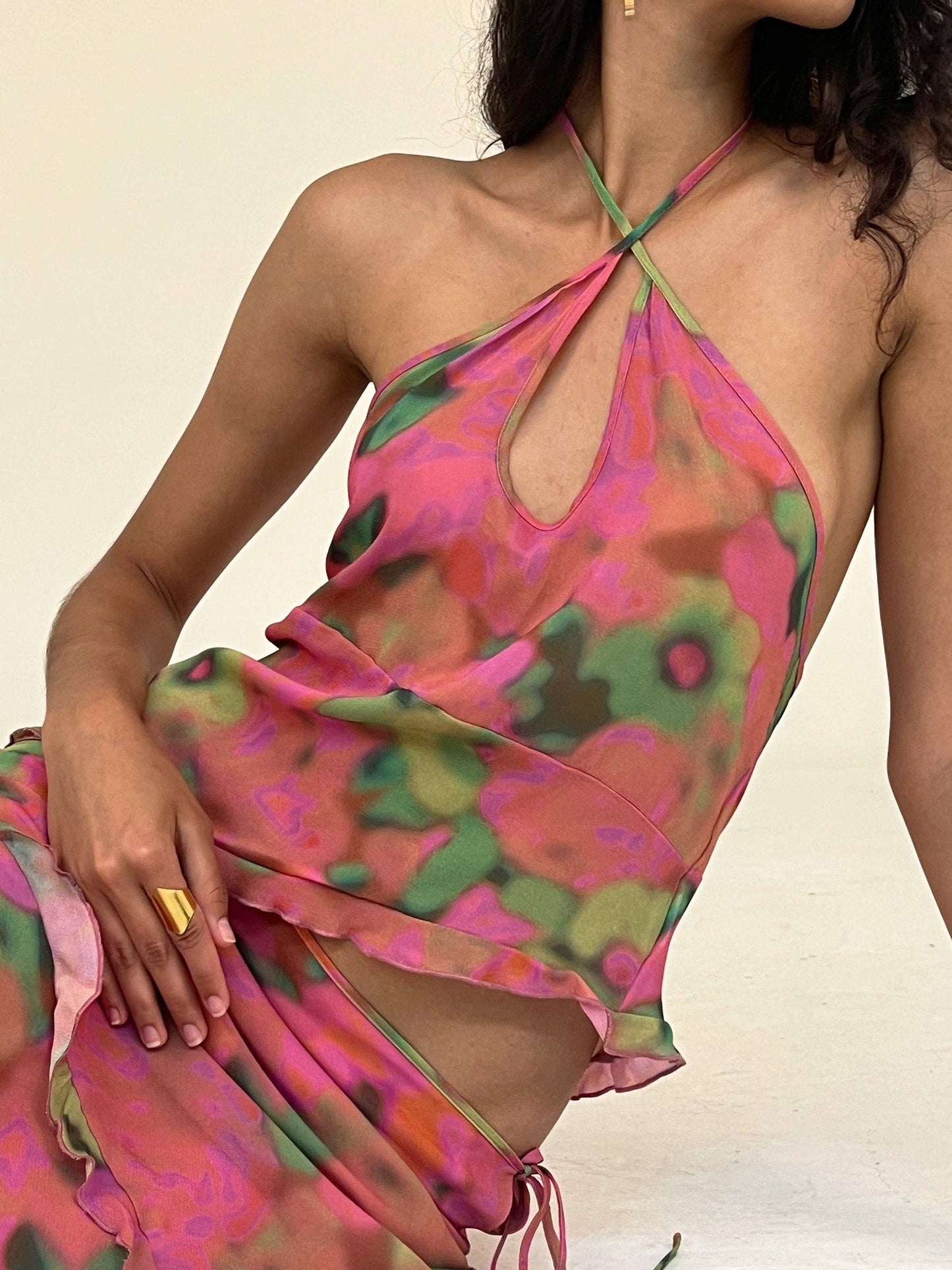 Garden Ecstasy Halterneck