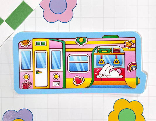 Subway Snooze | Vinyl Sticker