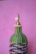 Oil Decanter | Brown & Green