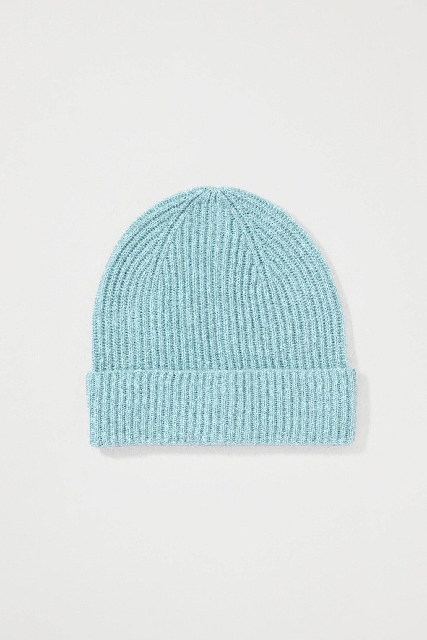 Cashmere Ribbed Beanie | Various Colours
