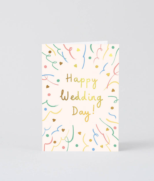 ‘Happy Wedding Day!’ Greetings Card