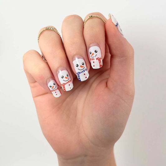 Snowman | Nail Wrap