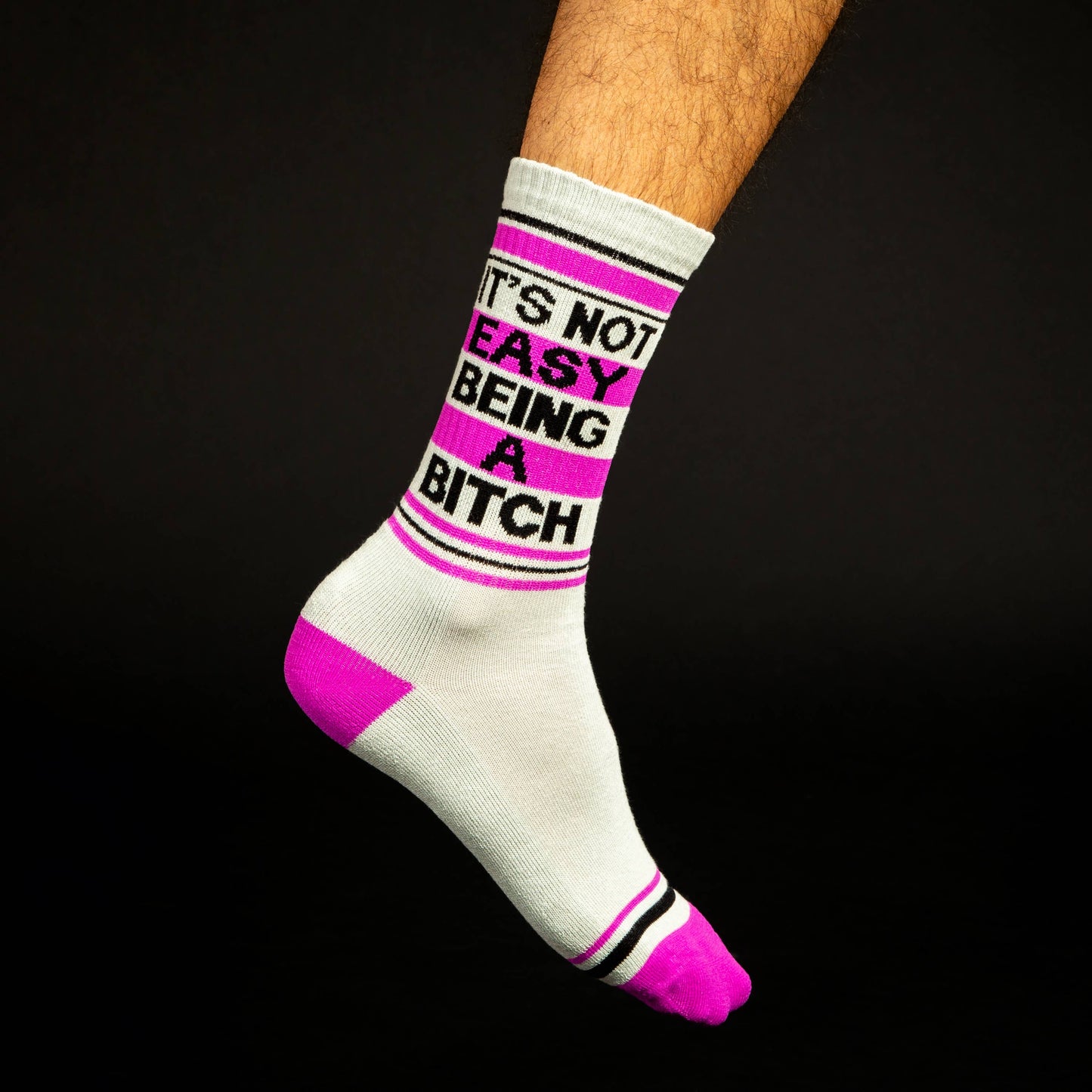 It's Not Easy Being A Bitch | Gym Crew Socks