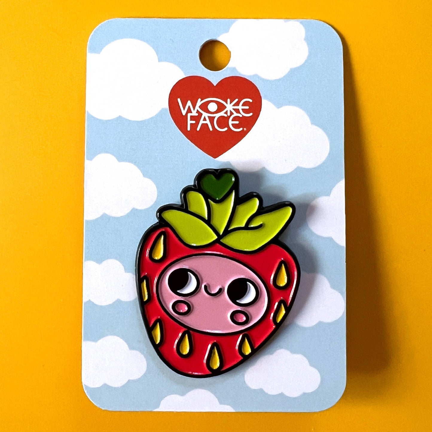 Enamel Pin - Strawbebby