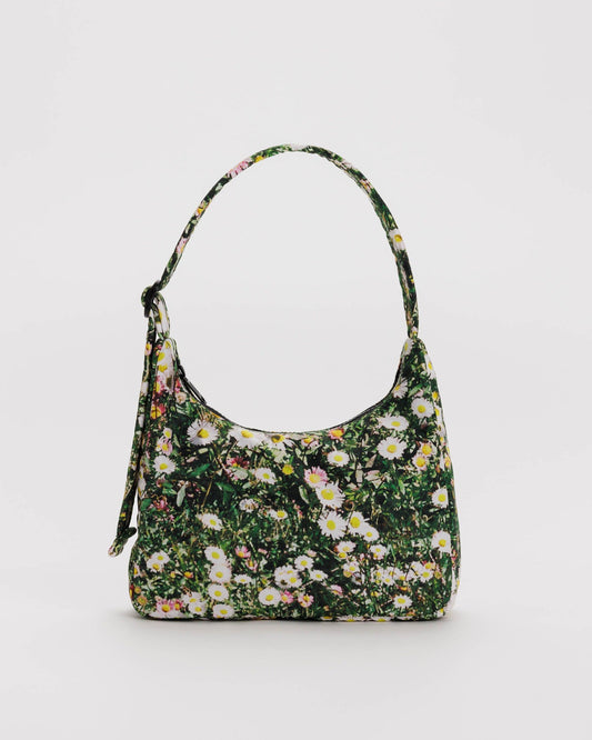 Mini Nylon Shoulder Bag | Daisy