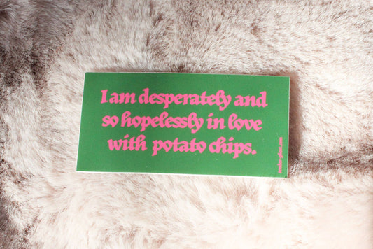 In Love With Chips | Sticker