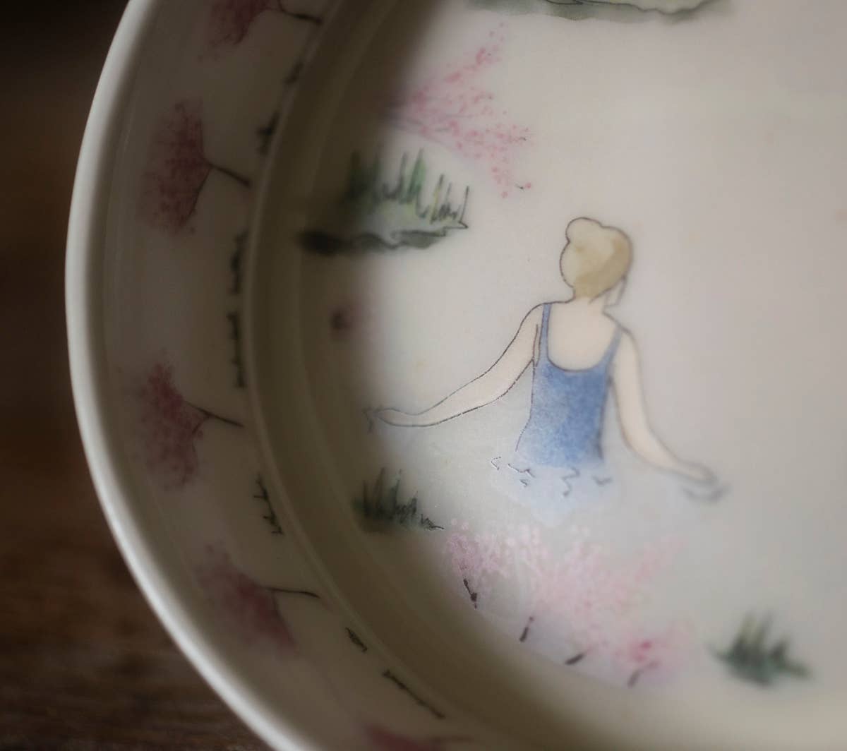 Cherry Blossom Wild | Swimming Bowl