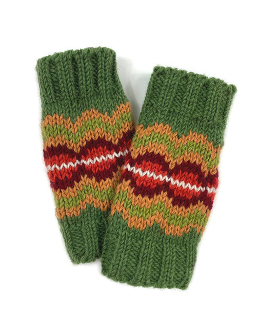 Circle Fingerless Gloves | Various Colours Available