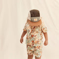 Rad Kid Spliced 5 Panel Cap | Khaki - Toddler