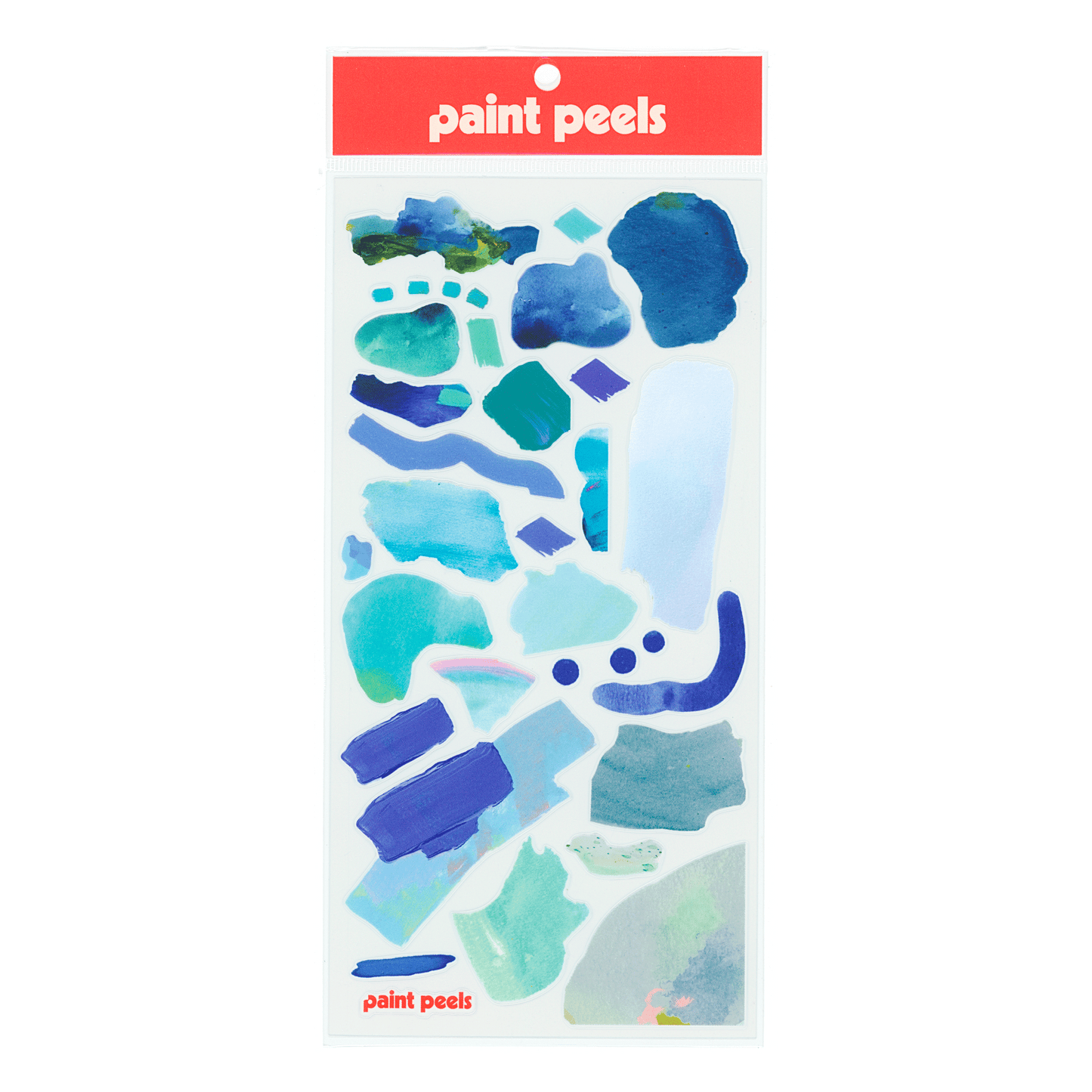 Paint Peels Sticker Sheet | various colours