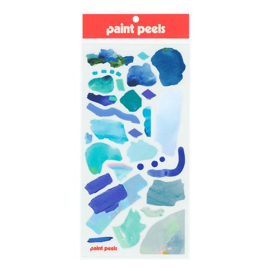 Paint Peels Sticker Sheet | various colours