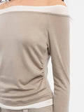 Off-Shoulder T-Shirt | various colours
