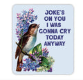 Joke's on You I was Gonna Cry Today Anyway | Sticker