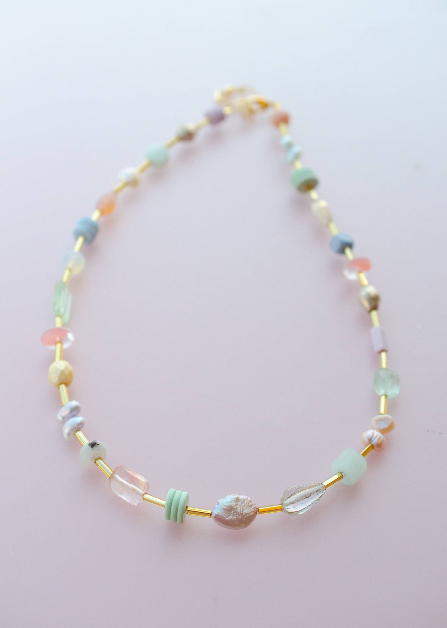 Mariposa Pastel | Beaded Necklace