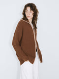 Zip Up | Knit Cardigan