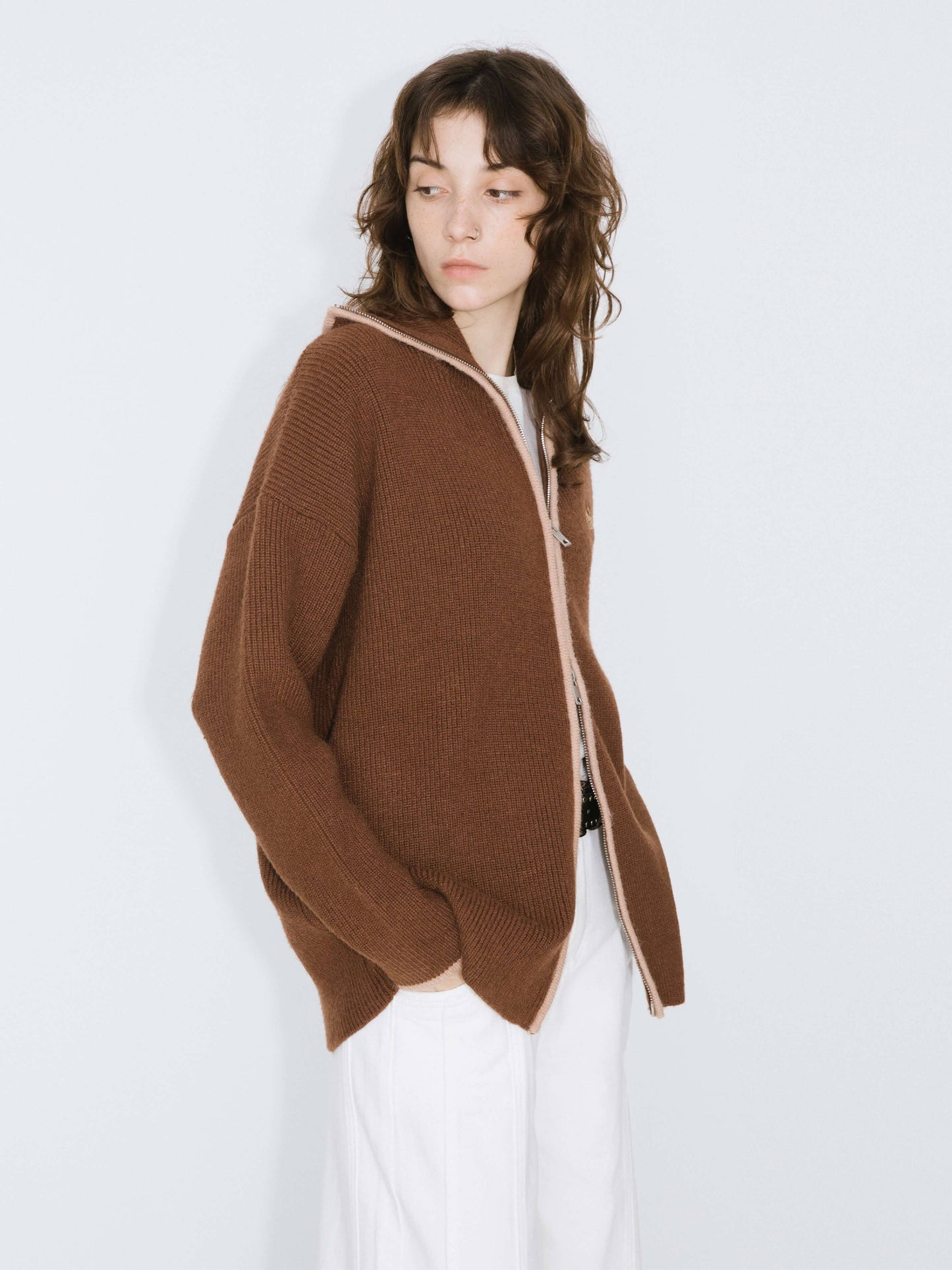 Zip Up | Knit Cardigan