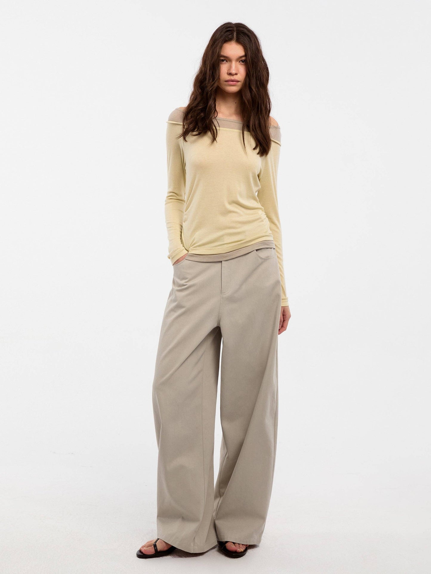Off-Shoulder T-Shirt | various colours