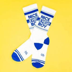 Nice Jewish Boy | Gym Crew Socks