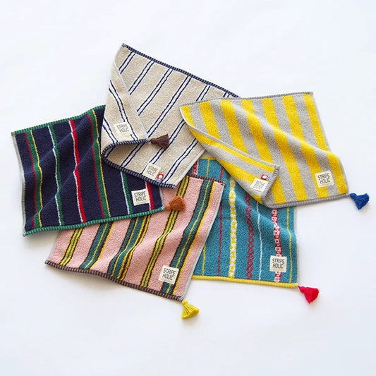 Stripe Face Towel | Various Colours