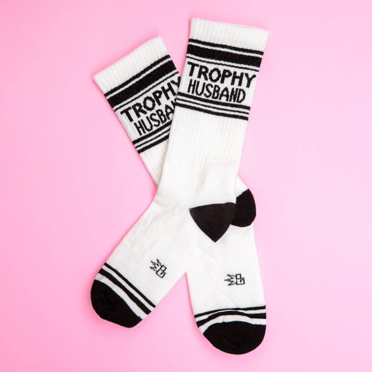 Trophy Husband | Gym Crew Socks