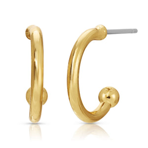 Snake Huggie Hoops | Oh So Charming