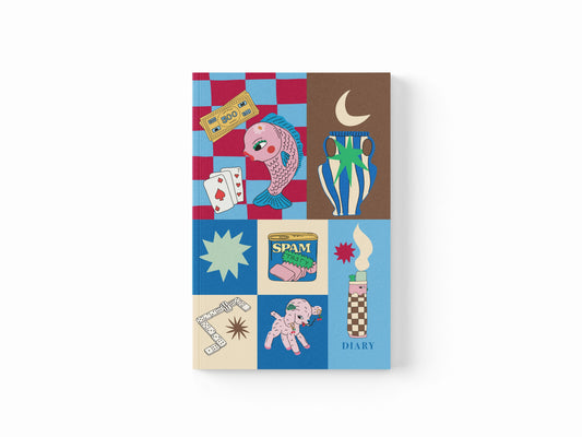 Undated Diary |  Mini A6 Daily Planner