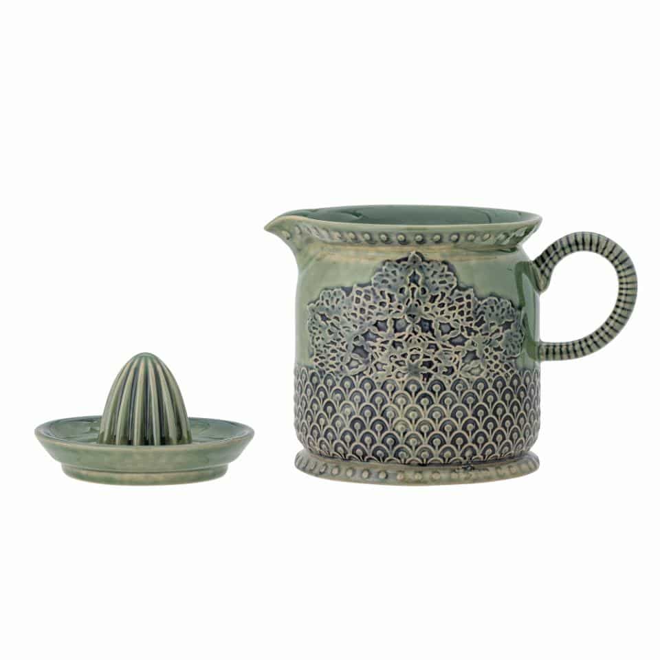 Liselu Stoneware Lemon Juicer | Green