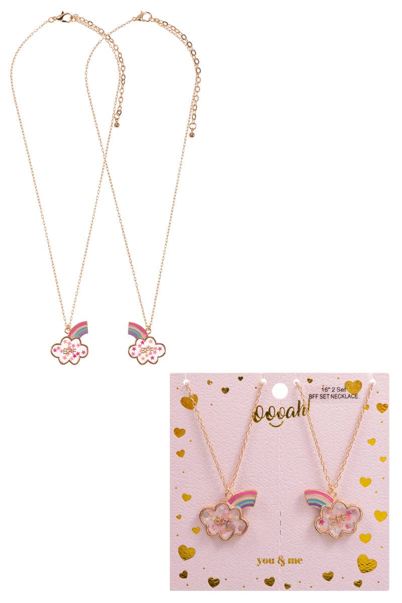Rainbow Bff | Necklace Set