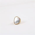 Mother of Pearl | Large Gold Ring