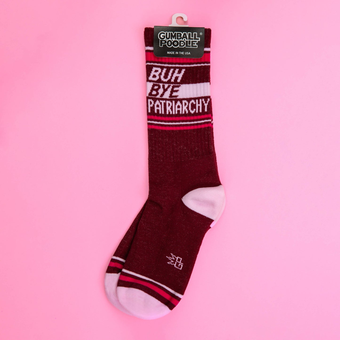 Buh Bye Patriarchy | Gym Crew Socks