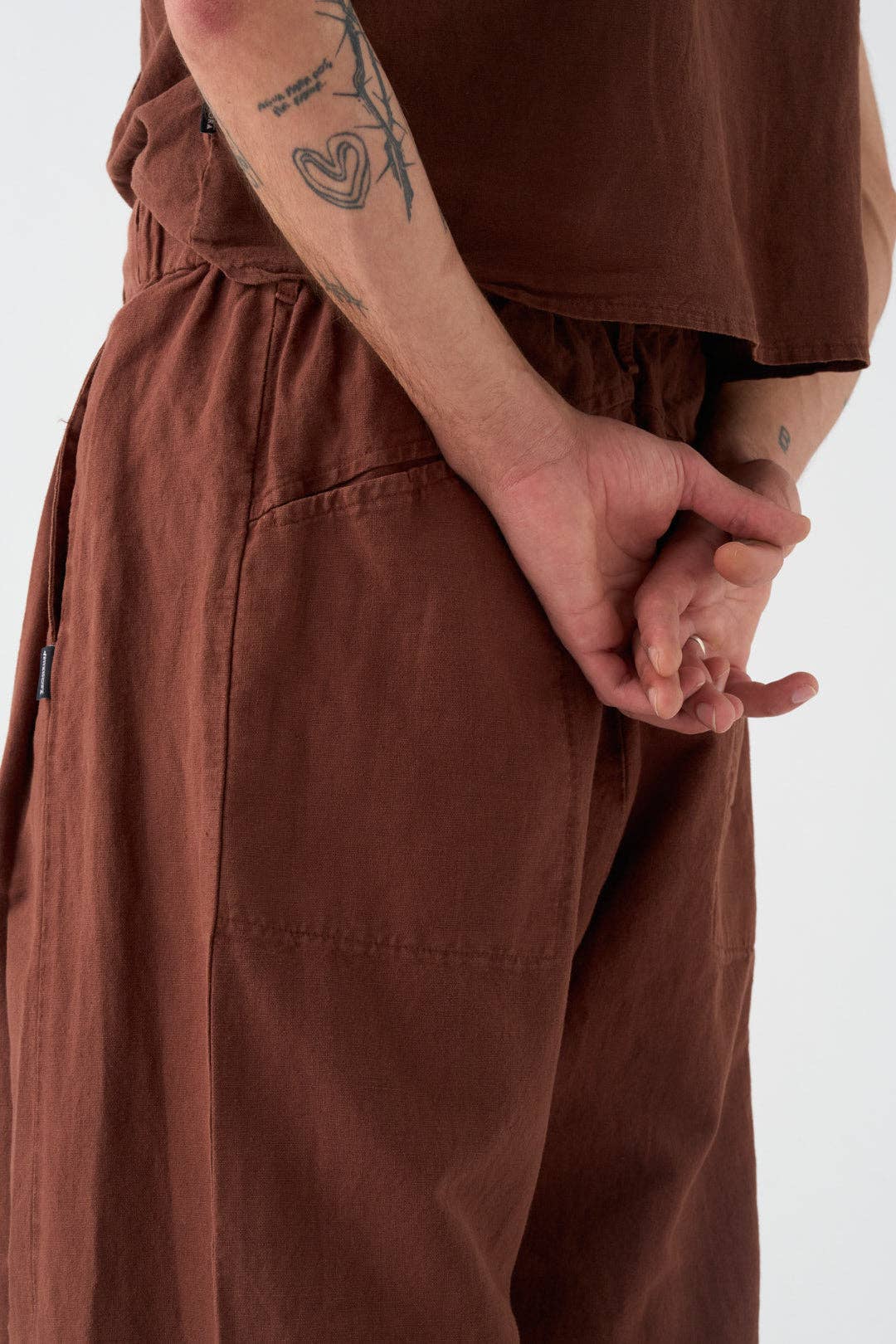Wide-leg Trousers | Chocolate